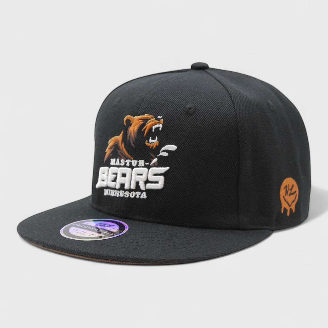 Naughty League Minnesota Masturbears snapback black/brown - Shop-Tetuan