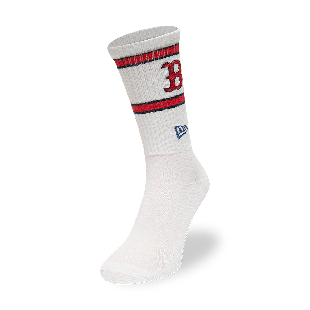 New Era MLB Premium Socks B Red Sox white - Shop-Tetuan