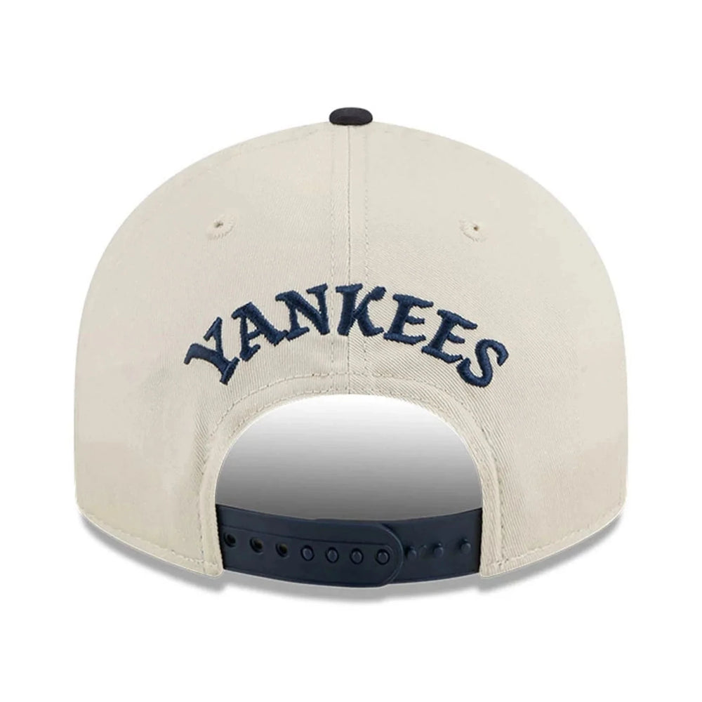 New Era MLB Scatter Retro Crown 9FIFTY NY Yankees cream - Shop-Tetuan