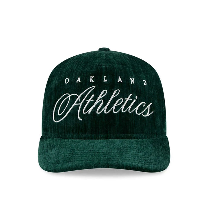 New Era MLB Team Script 19Twenty O Athletics dark green