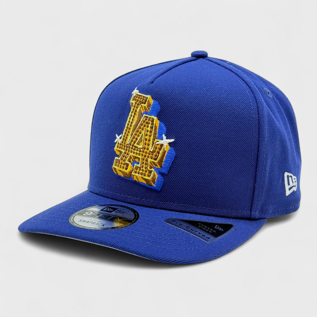 New Era 9Fifty A-Frame Emblem LA Dodgers blue - Shop-Tetuan