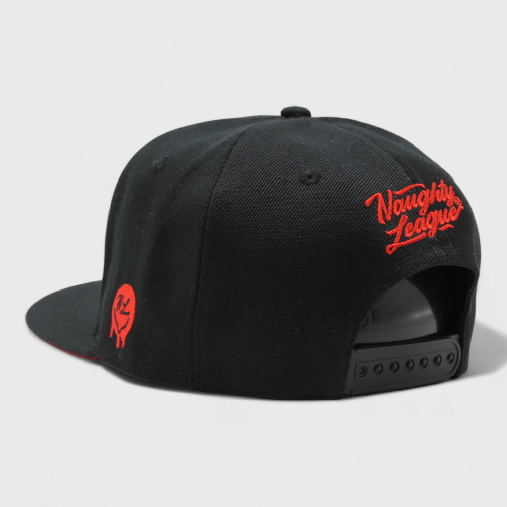 Naughty League California Cock Blockers snapback black/white - Shop-Tetuan