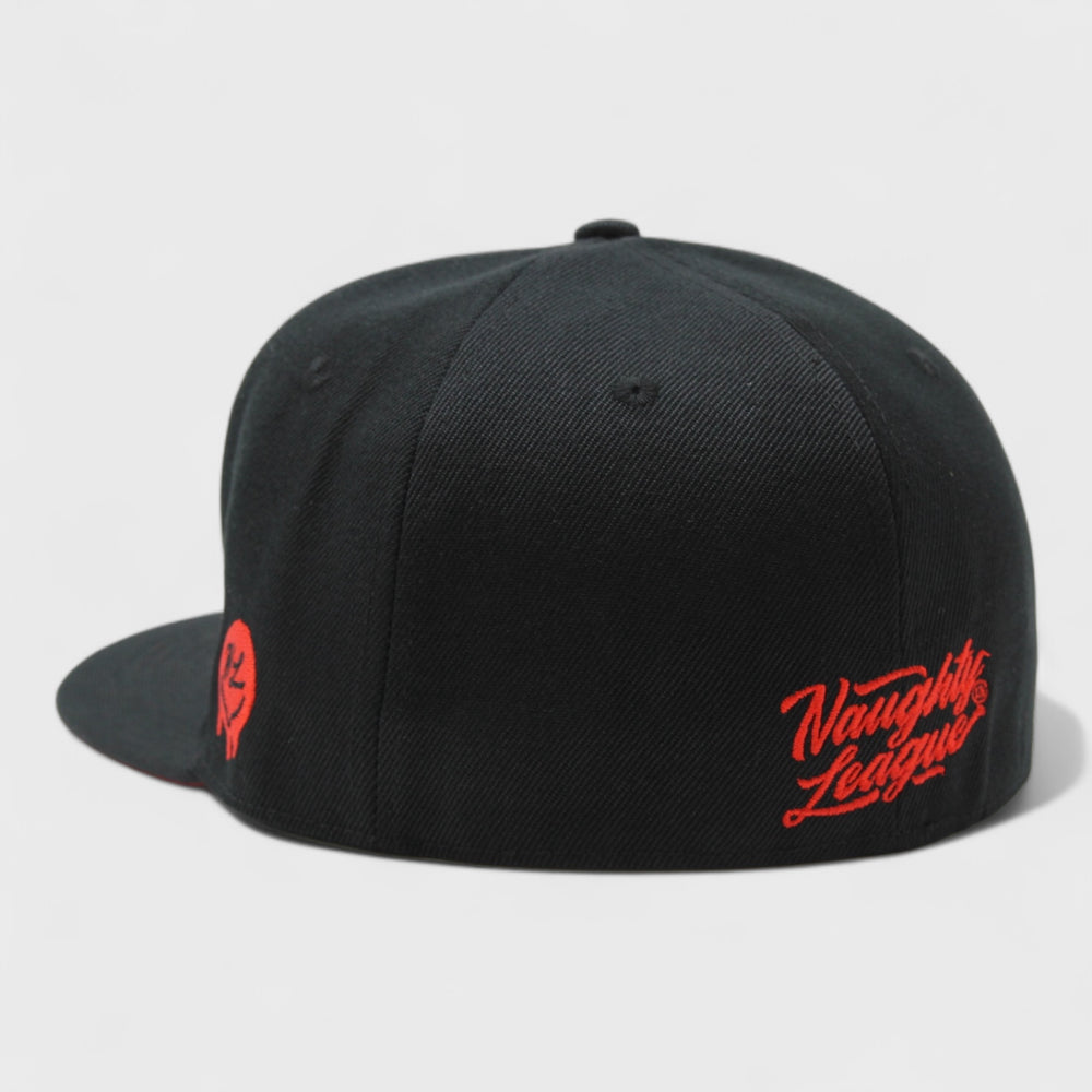 Naughty League California Cock Blockers fitted black/red - Shop-Tetuan