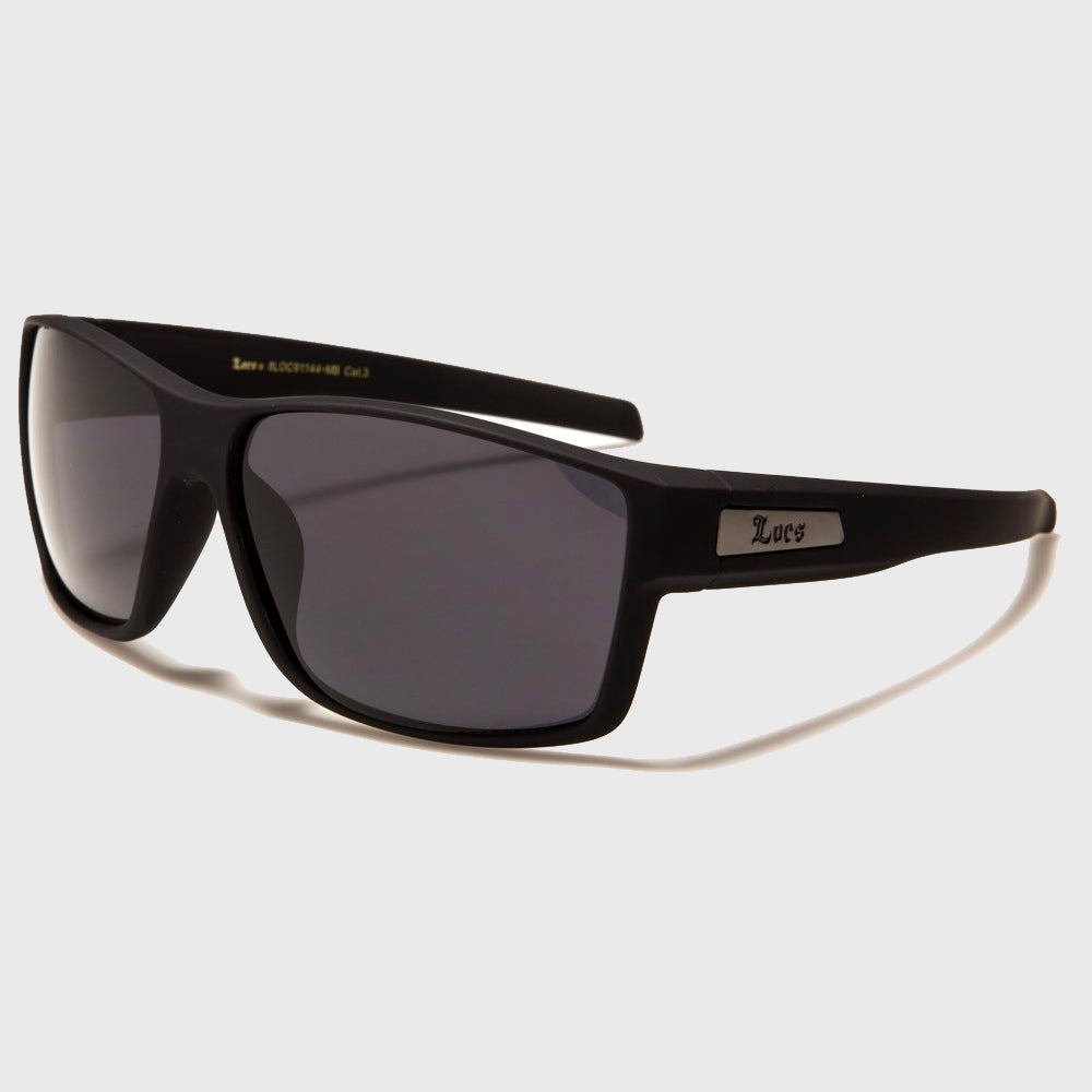 Locs Rectangle sunglasses black - Shop-Tetuan