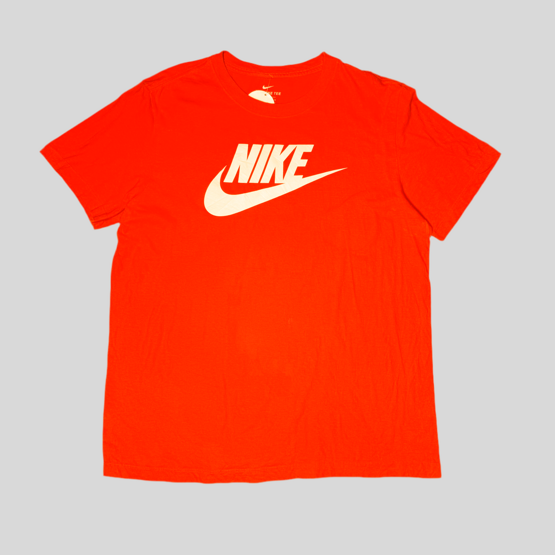 Nike Basic Logo Tee orange L