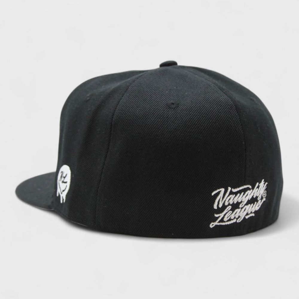 Naughty League Houston Horndogs HD Logo fitted black - Shop-Tetuan