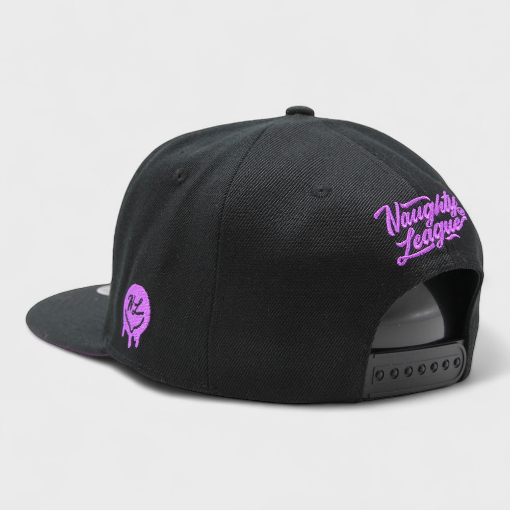 Naughty League San Jose Stalkers snapback black/purple - Shop-Tetuan