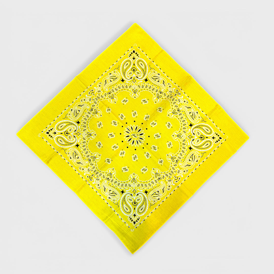Bandana Floral yellow - Shop-Tetuan