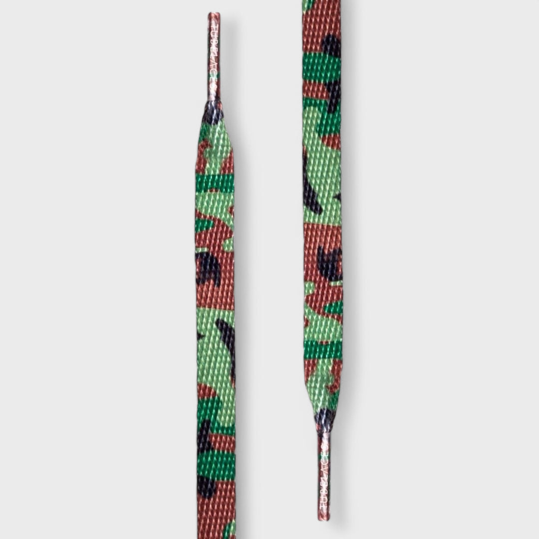 Tubelaces Special Flat green camo - Shop-Tetuan