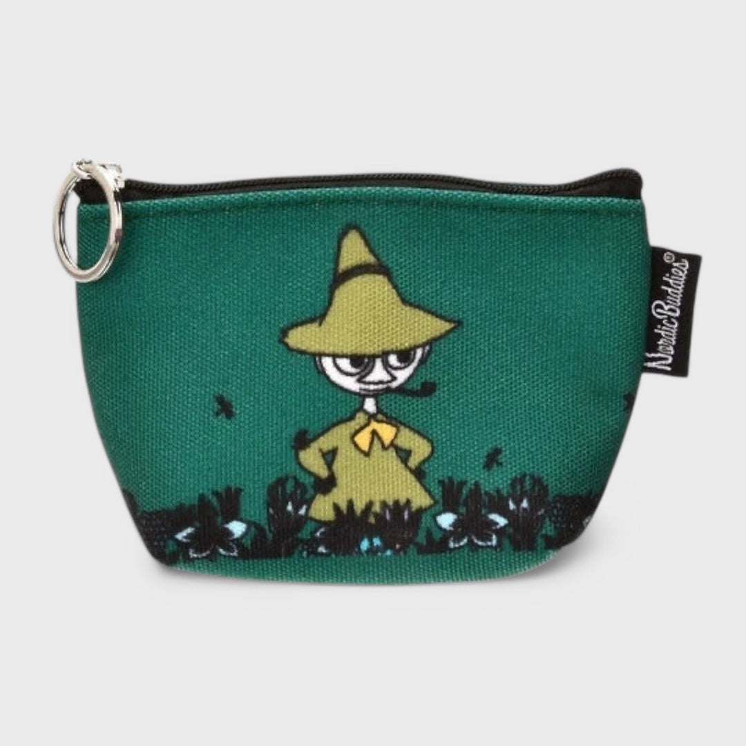 Moomin Nuuskamuikkusen Ajatukset Coin Purse dk.green - Shop-Tetuan