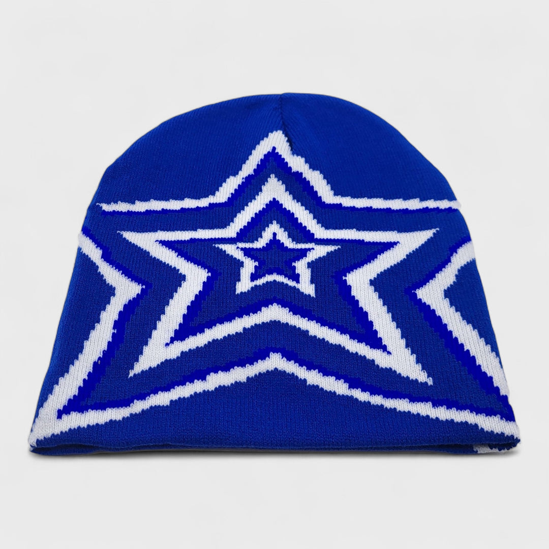 Major Wear Fashion Knitted Beanie blue