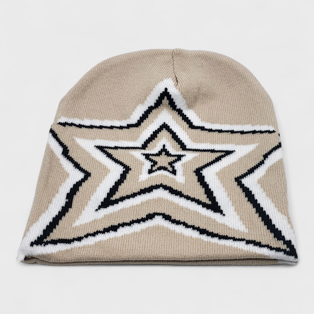 Major Wear Fashion Knitted Beanie khaki