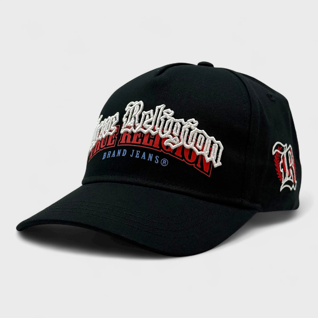 True Religion Double Print Cap black - Shop-Tetuan