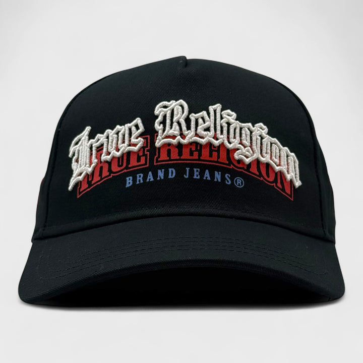 True Religion Double Print Cap black - Shop-Tetuan