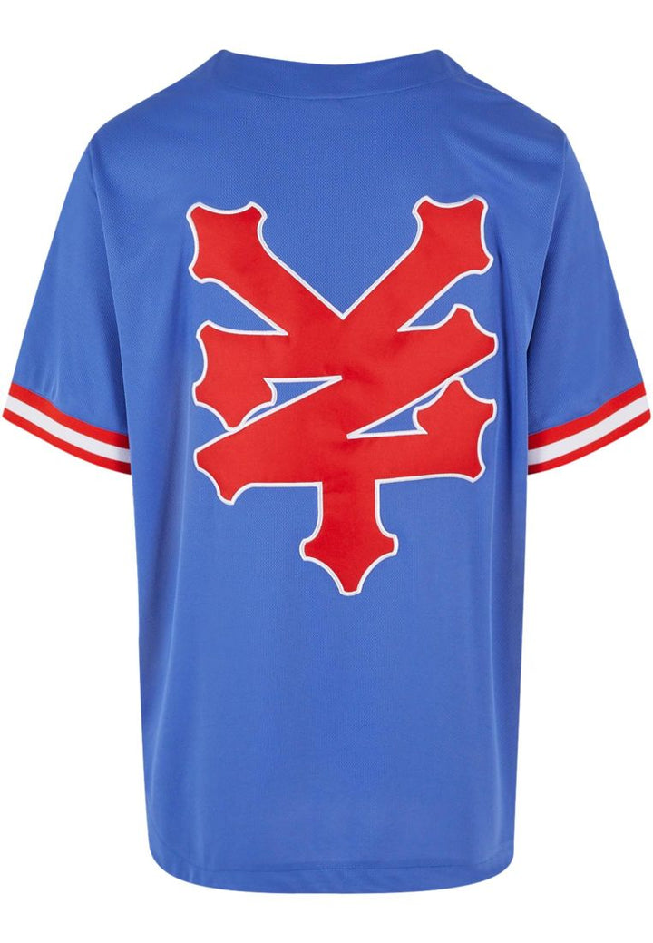 Zoo York Baseball Jersey blue/red - Shop-Tetuan