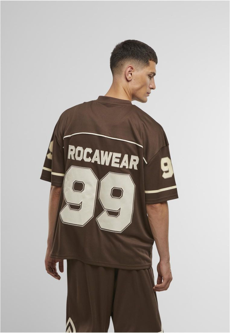 Rocawear BALLER Trikot tee chocolate brown - Shop-Tetuan