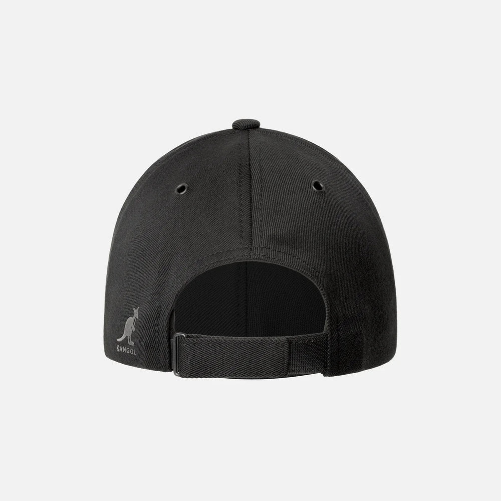 Kangol Hyper-Tech Wooly Baseball black - Shop-Tetuan