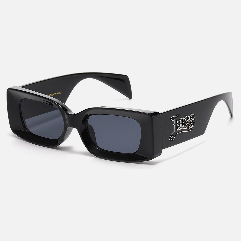 Locs Squared Sunglasses black - Shop-Tetuan