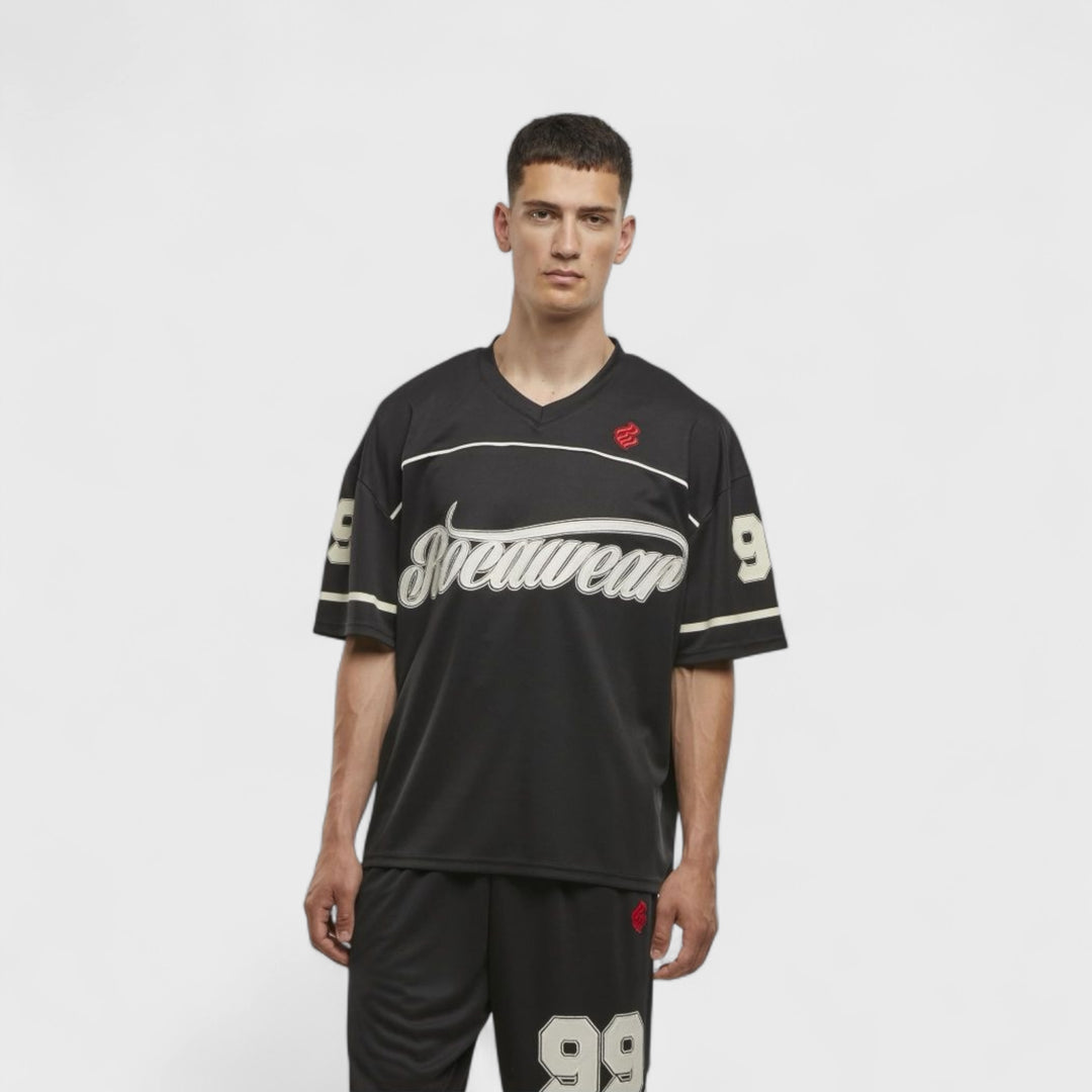 Rocawear BALLER Trikot tee jet black - Shop-Tetuan