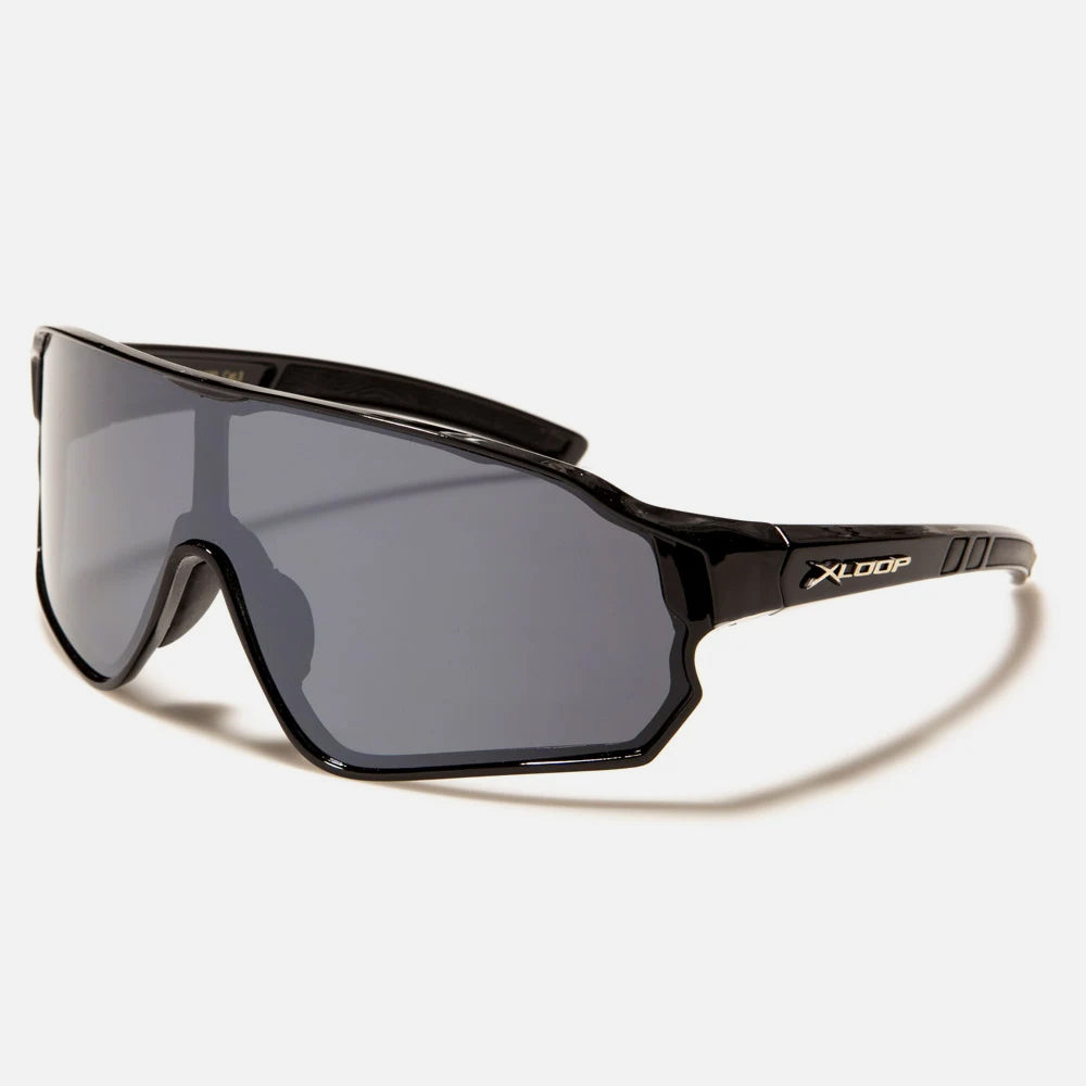 X-Loop Shield Sunglasses black - Shop-Tetuan