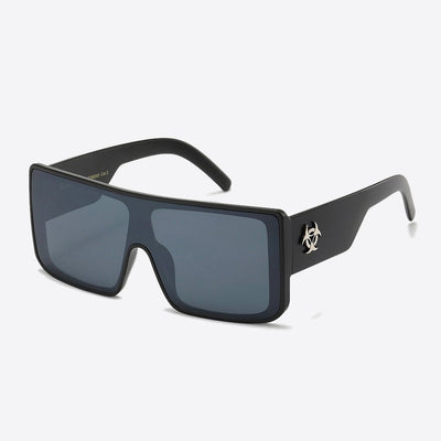 Biohazard Squared Shield Sunglasses matt black - Shop-Tetuan