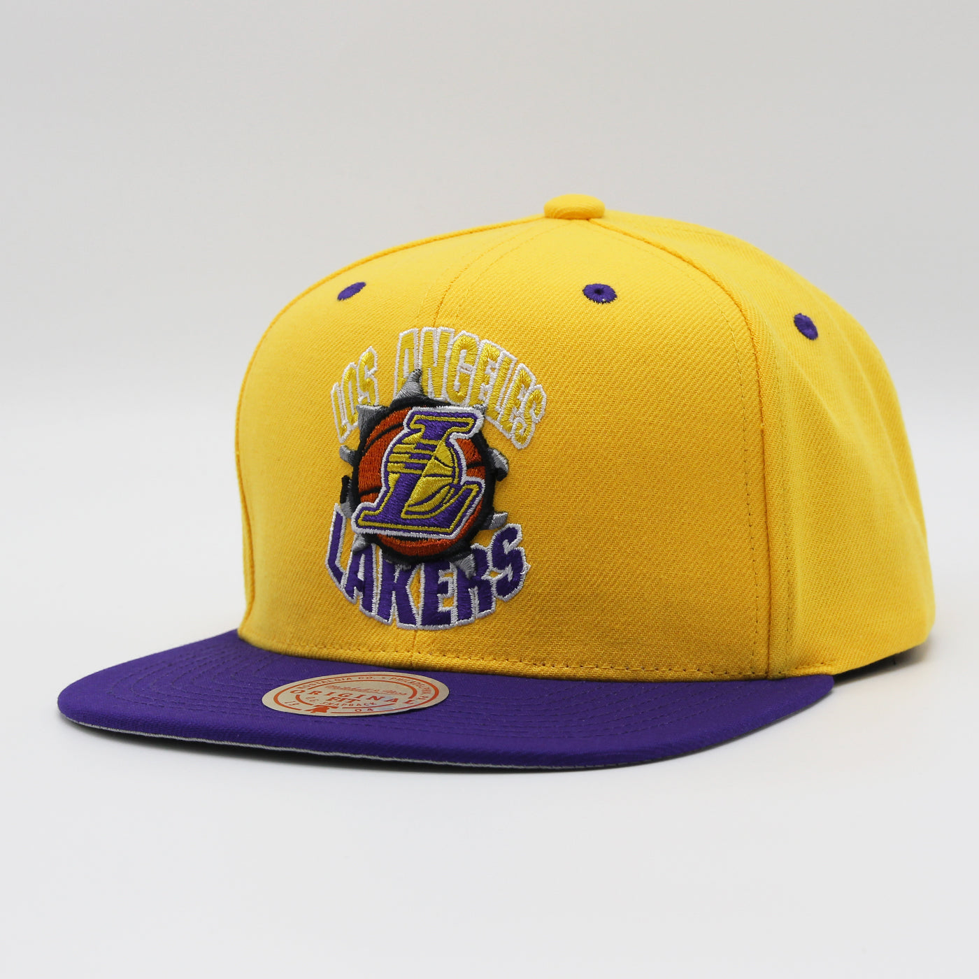Mitchell & Ness Breakthrough snapback LA Lakers yellow - Shop-Tetuan