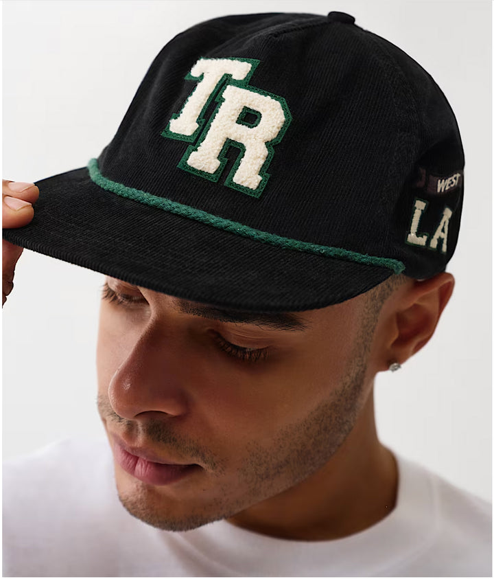 True Religion TR Cities Corduroy Hat black - Shop-Tetuan