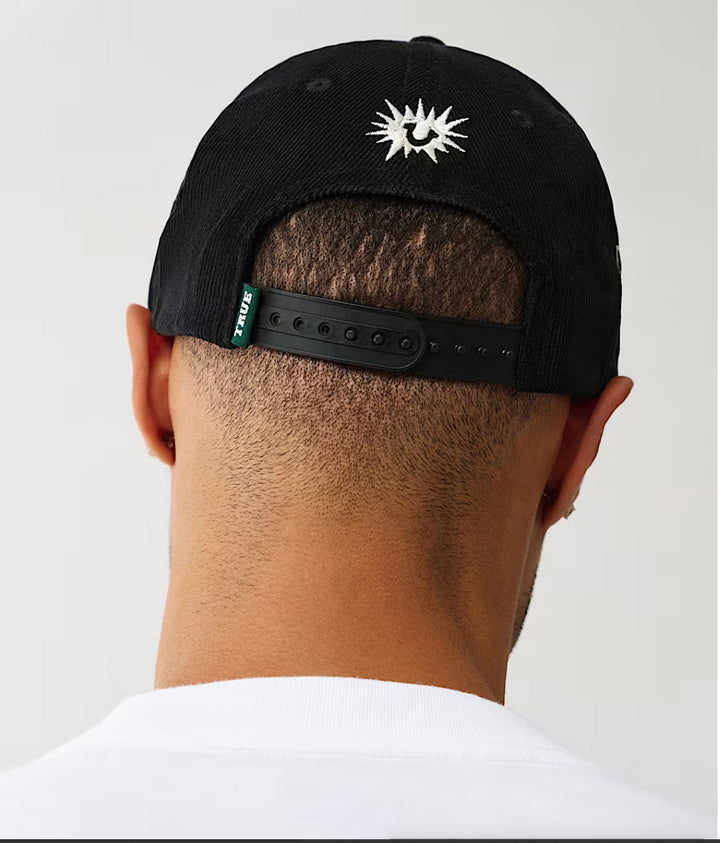True Religion TR Cities Corduroy Hat black - Shop-Tetuan