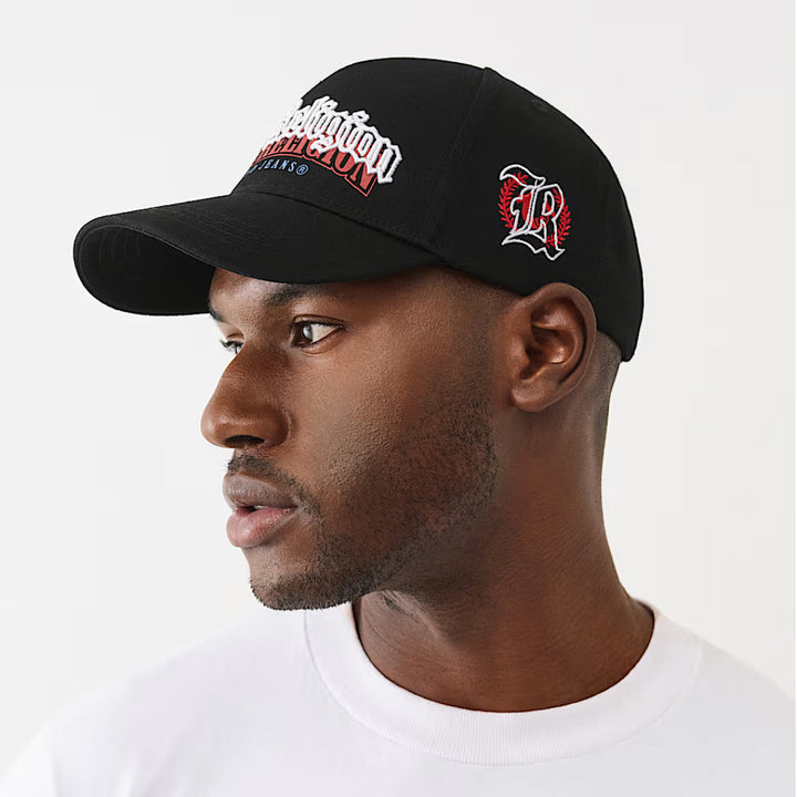 True Religion Double Print Cap black - Shop-Tetuan