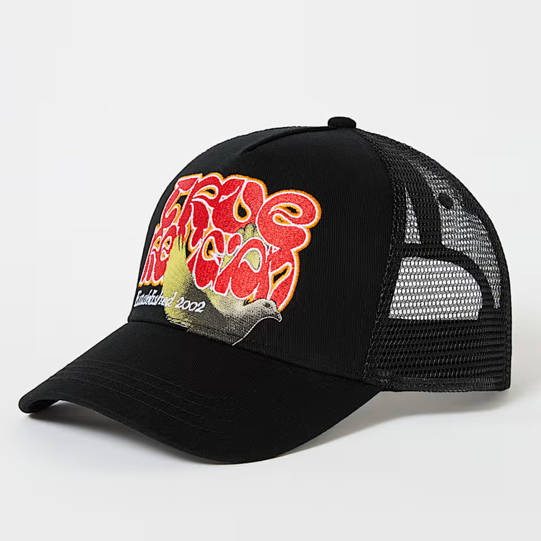 True Religion Embroidered Dove Trucker black - Shop-Tetuan