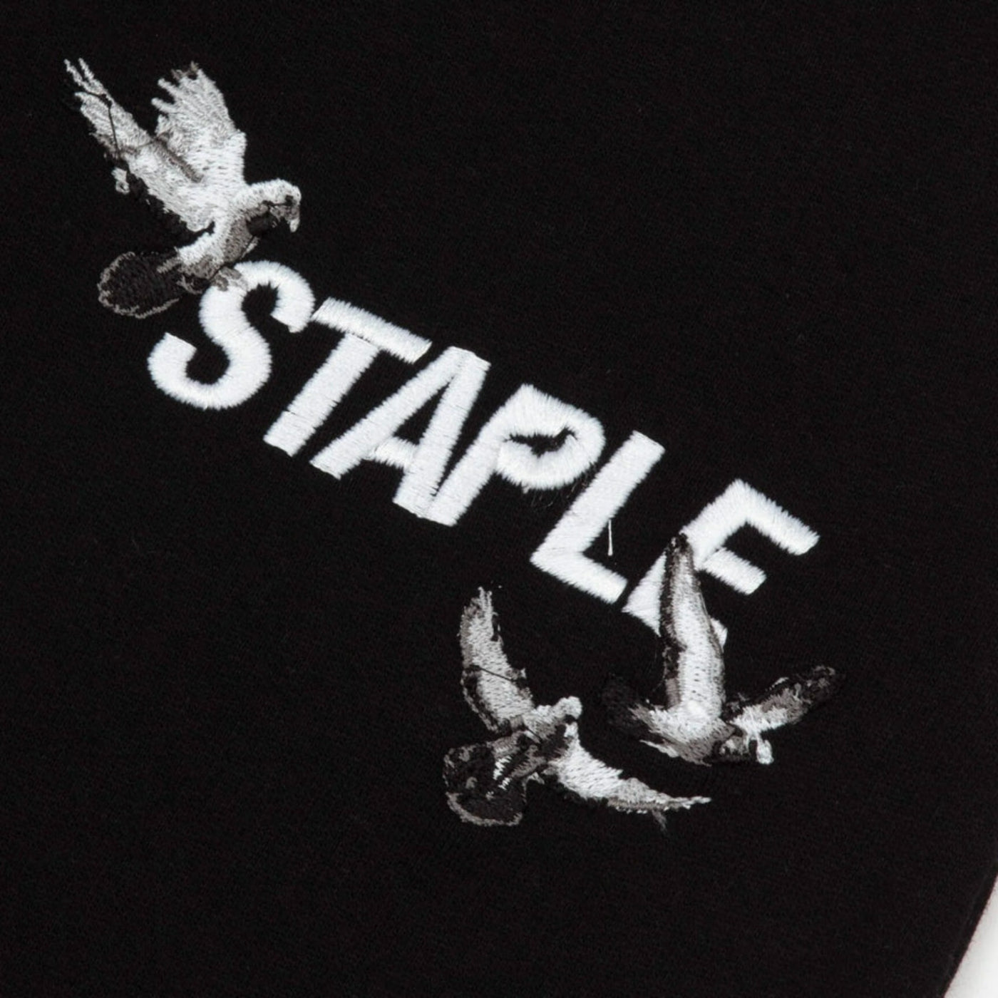 Staple Flock Logo sweatpants black - Shop-Tetuan