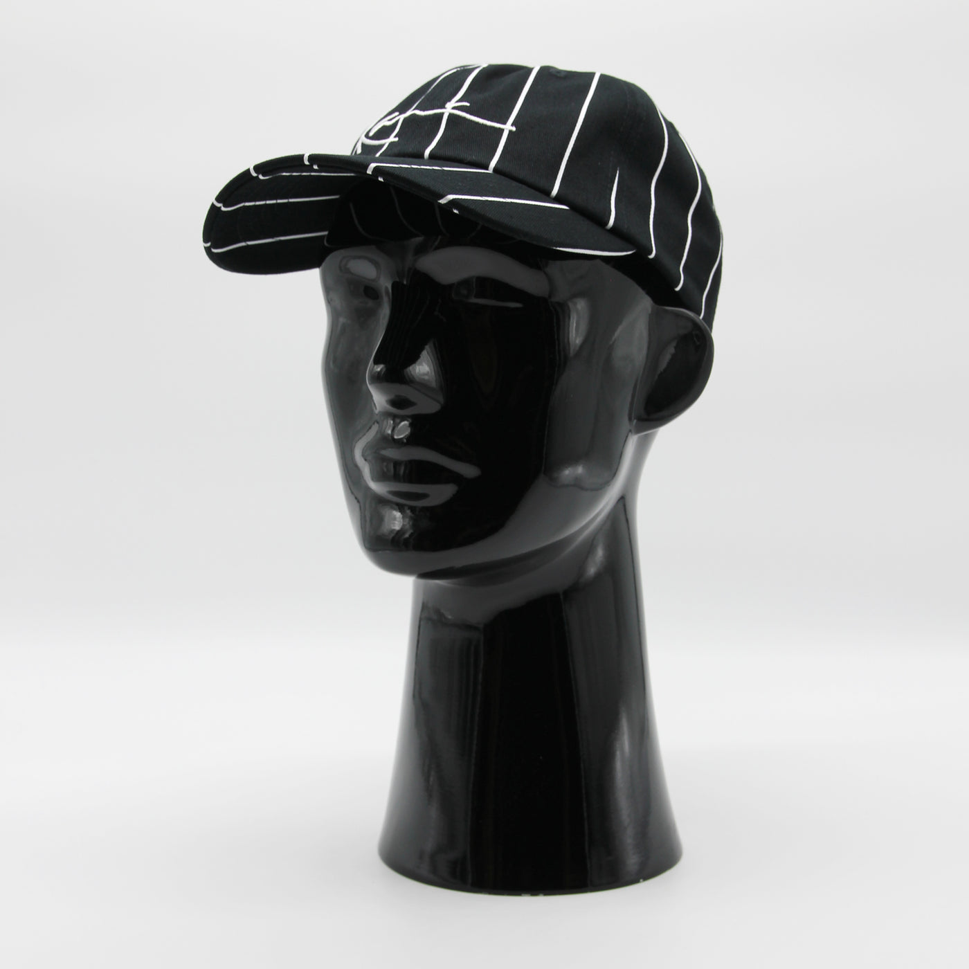 Karl Kani Signature Pinstripe cap black/white - Shop-Tetuan