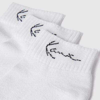 Karl Kani Signature Ankle Socks white - Shop-Tetuan