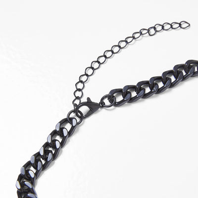 Urban Classics Long Basic chain necklace black - Shop-Tetuan