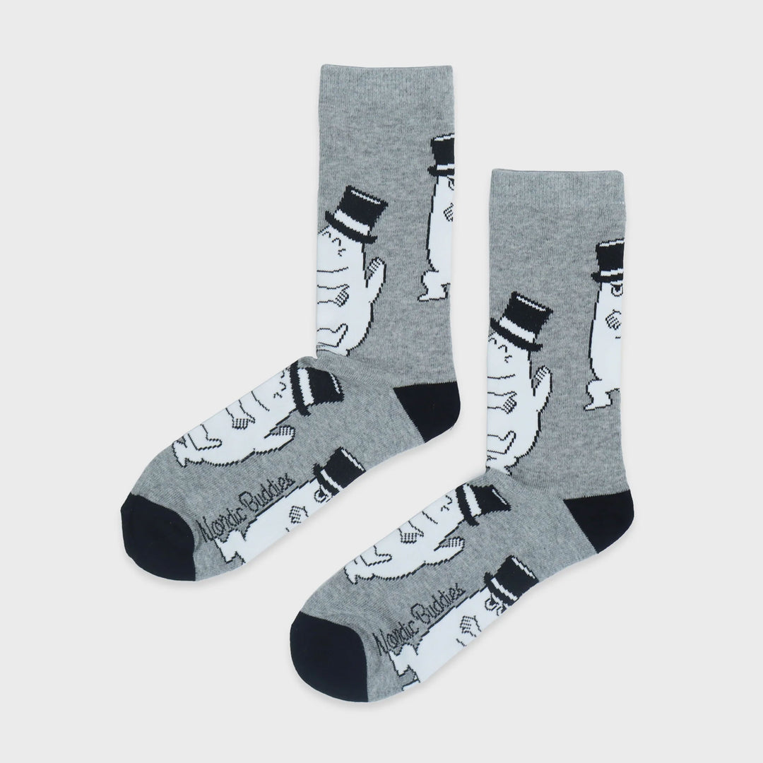 Moomin Muumipappa Socks grey - Shop-Tetuan