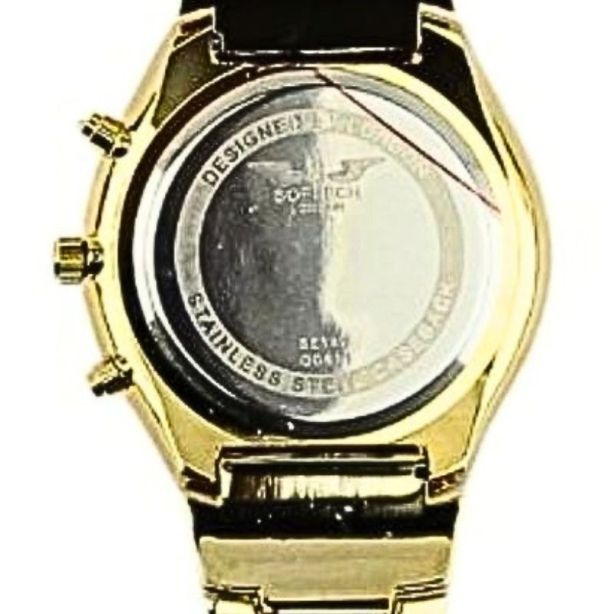 Softech Round Metal Bracelet Watch gold/black - Shop-Tetuan