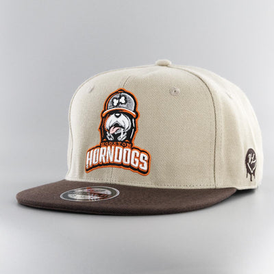 Naughty League Houston Horndogs snapback khaki/brown - Shop-Tetuan