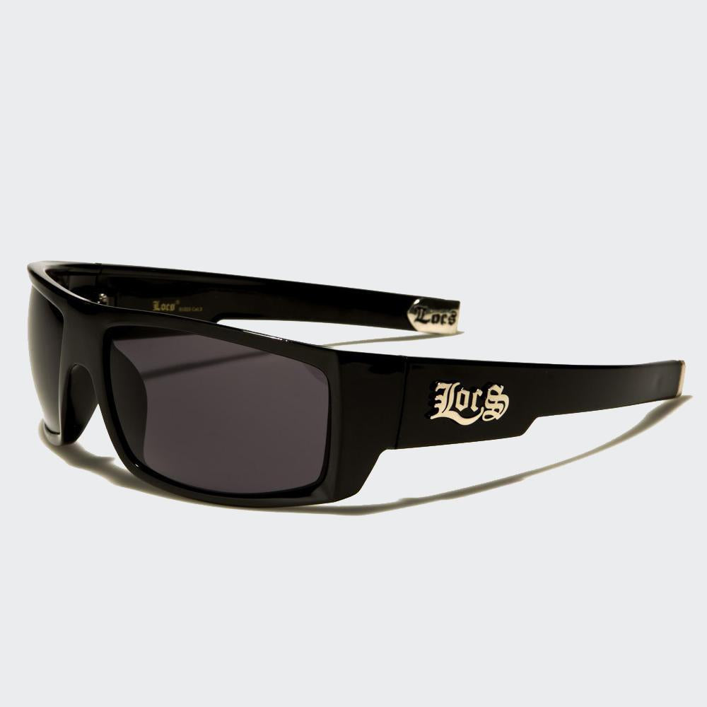 Locs Rectangle Unisex Sunglasses black - Shop-Tetuan