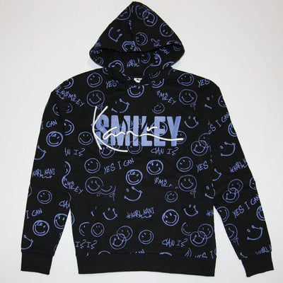 Karl Kani Signature Smiley hoodie black - Shop-Tetuan