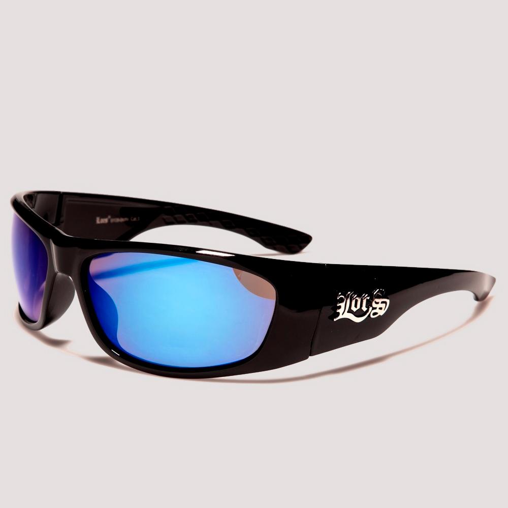 Locs Oval sunglasses black/blue - Shop-Tetuan