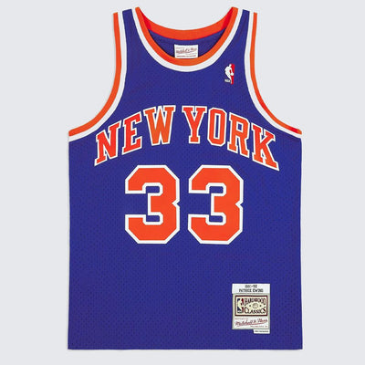 Mitchell & Ness NBA Swingman Jersey NYKnicks royal/orange - Shop-Tetuan