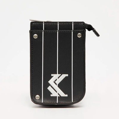 Karl Kani OG Pinstripe Fake Leather black - Shop-Tetuan
