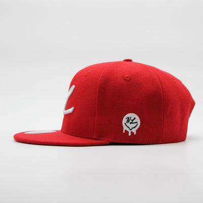 Naughty League Icon Basic Snapback red/white - Shop-Tetuan