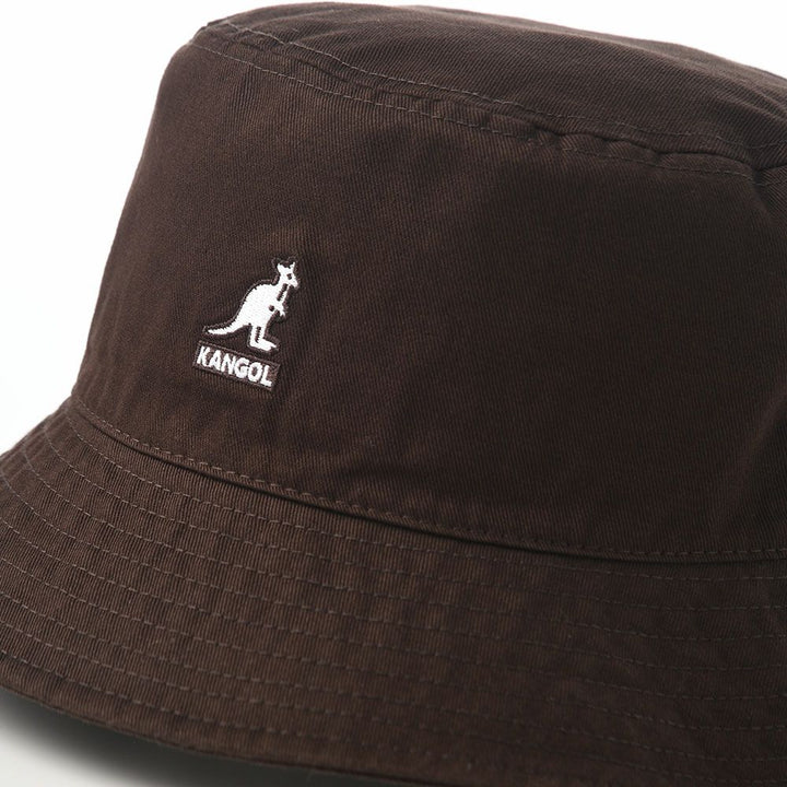 Kangol Washed Bucket coffee bean - Shop-Tetuan