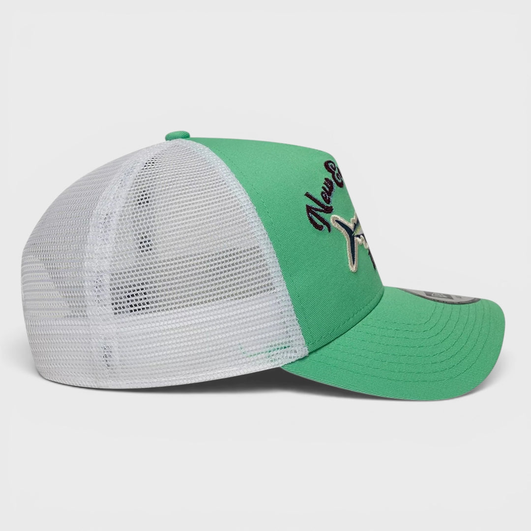 New Era Fishing 9Forty A-Frame Trucker open green - Shop-Tetuan