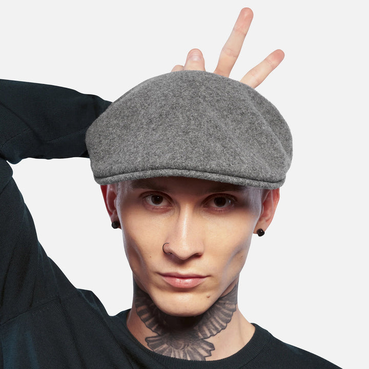 Kangol Wool 504 cap espresso - Shop-Tetuan