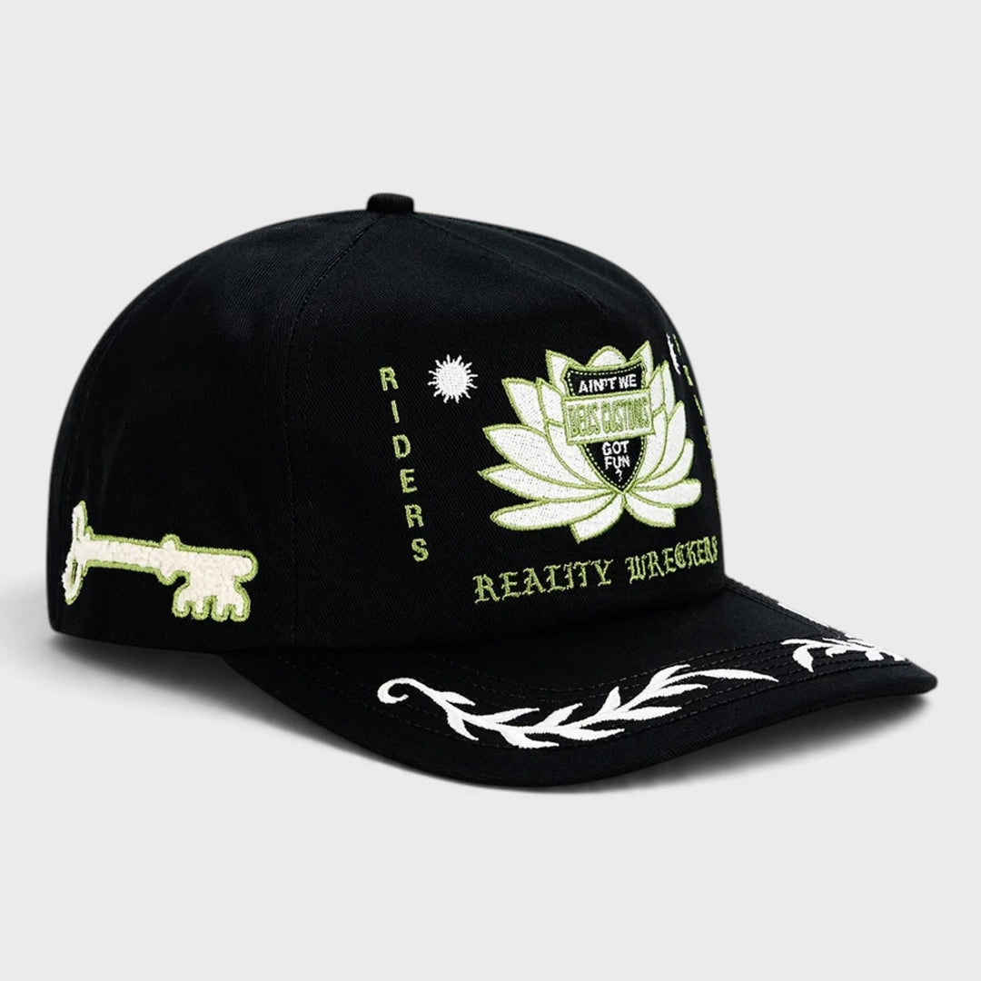 Deus Ex Machina Sacred Crest Cap Black