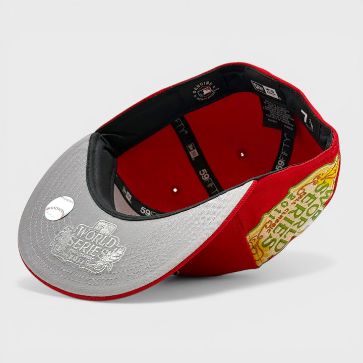 New Era MLB Hidden Hit 59Fifty STL Cardinals red - Shop-Tetuan