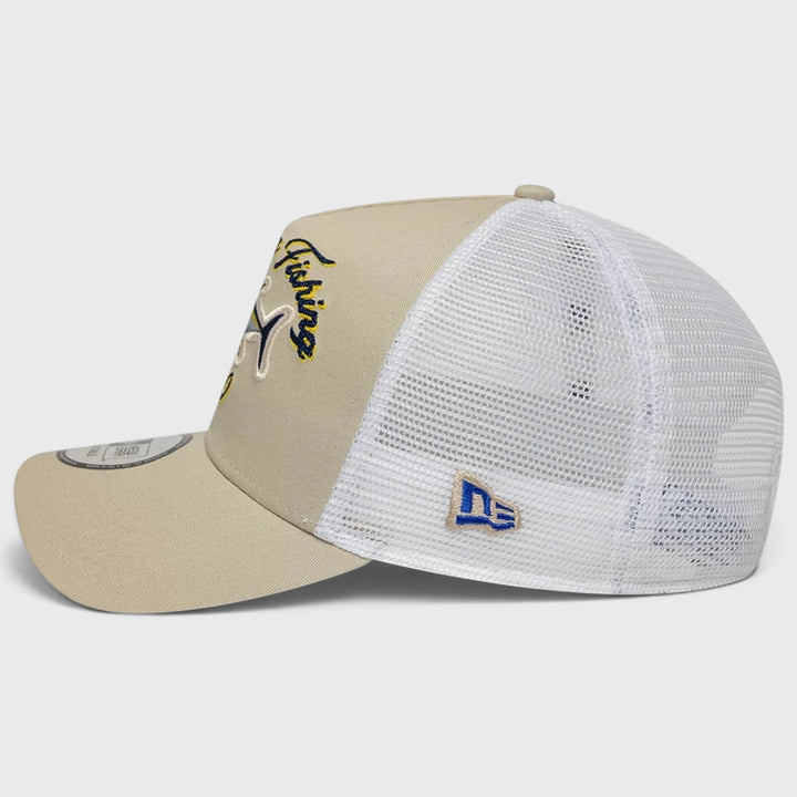 New Era Fishing 9Forty A-Frame Trucker light beige - Shop-Tetuan