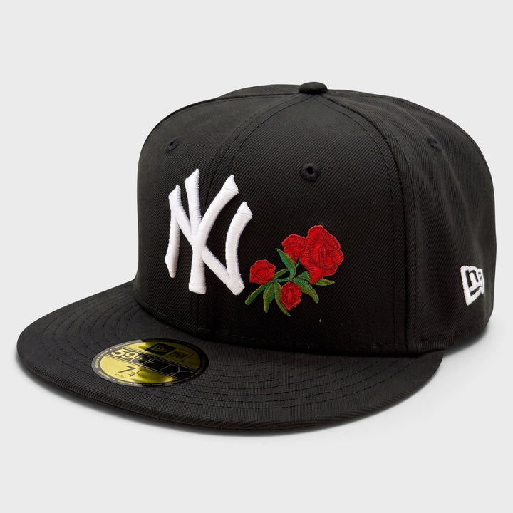 New Era Rose 59Fifty NY Yankees black